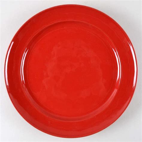 Cambria Red Dinner Plate By Pottery Barn China Replacements Ltd