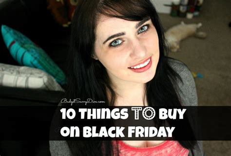 10 Things TO Buy on Black Friday