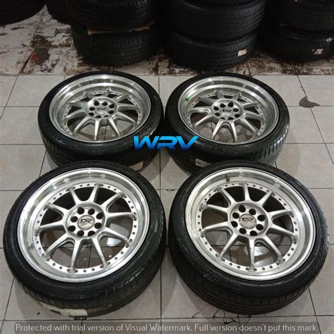 Jual Velg Seken Bekas Ring 18x8 Pcd 4x100 4x114 Seken Plus Ban Shopee