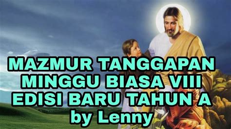 Mazmur Tanggapan‼️minggu Biasa Viii Edisi Baru Tahun A By