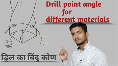 Drill Point Angle For Diffrent Materials Drill Point Angle Drill