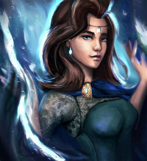 Water Sorceress By Julialozart On Deviantart