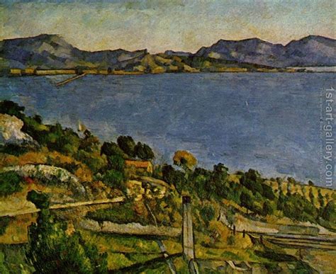 The Sea At L Estaque Paul Cezanne Reproduction St Art Gallery Paul