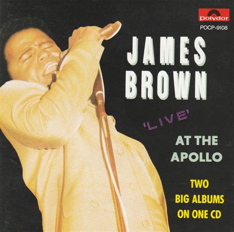 James Brown – Live At The Apollo (1997, CD) - Discogs