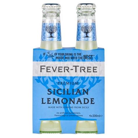 Fever Tree Sparkling Sicilian Lemonade The Modern Bartender Buy