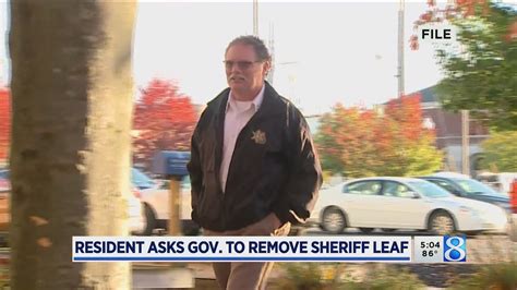 Effort Launched To Remove Barry County Sheriff Dar Leaf From Office