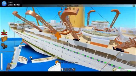 Foresight Rescue Ship [sinking Ship Roblox Britannic] Roblox Youtube