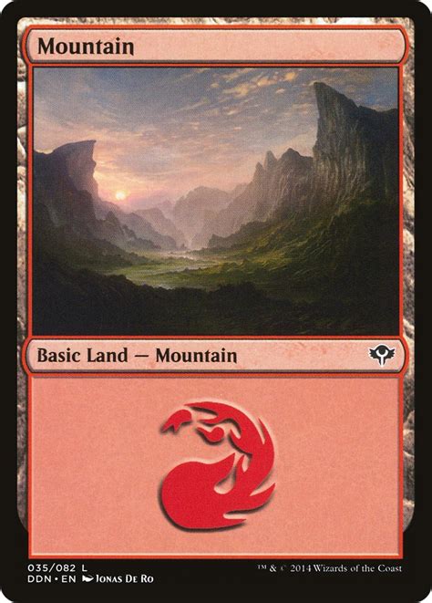 Mountain 035 Duel Decks Speed Vs Cunning Magic The Gathering