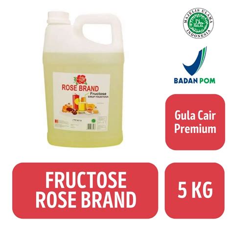 Jual Rose Brand Fructose Gula Cair 5kg Shopee Indonesia