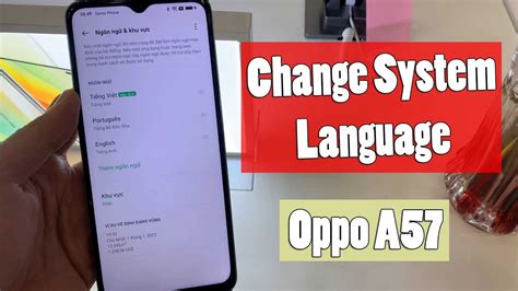 How To Change System Language In Oppo A Language Settings Youtube