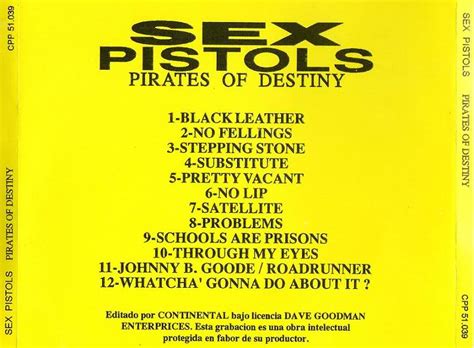 Corchipunkrock Sex Pistols Pirates Of Destiny