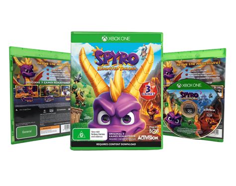 Spyro Reignited Trilogy Xbox One Mint Complete Appleby Games