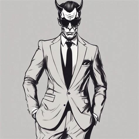 Sophisticated looking devil in a sharp suit by jasonbootland1974 on ...