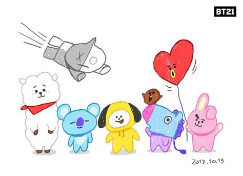 BT21 Characters - Created by BTS | ARMY's Amino