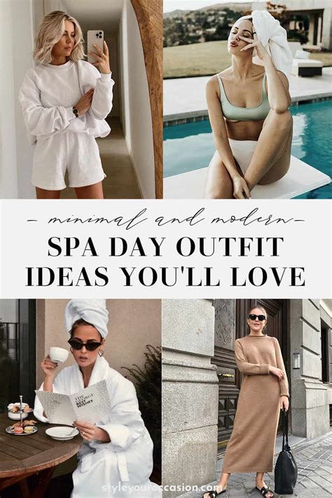 What To Wear To The Spa Chic Outfit Ideas For Elevated Comfort