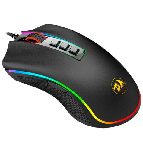 MOUSE GAMER REDRAGON KING COBRA CHROMA RGB 24000DPI M711 FPS é na TJ Gaming