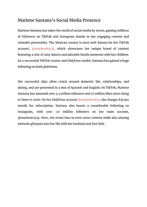 Marlene Santana | PDF