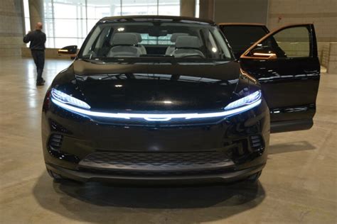 Chicago Chrysler Airflow Ev Concept In Galaxy Black Gtspirit