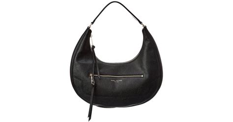 Marc Jacobs Leather Crescent Bag In Black Lyst