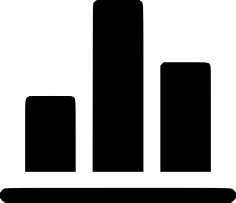 Black Graph Png Clip Free Stock Bar Graph Icon Png 980x842 Png