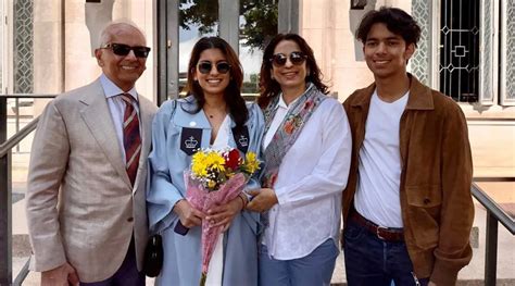 Proud Mom Juhi Chawla Shares Photos From Daughter Jahnavis Graduation