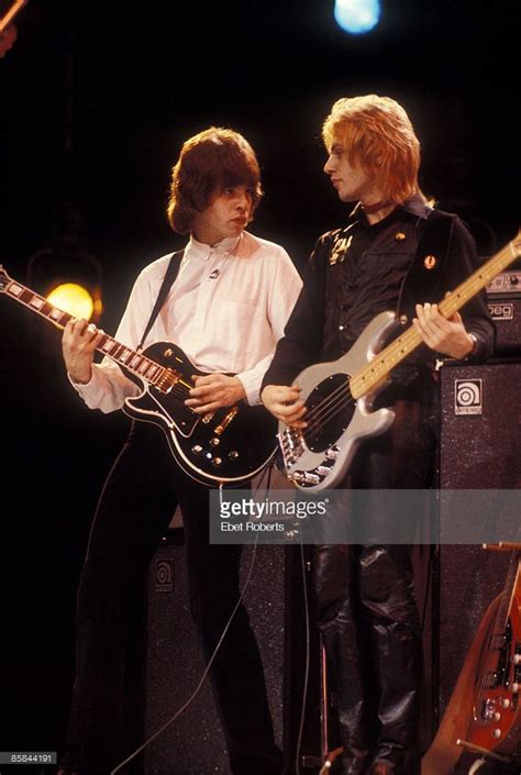 Photo Of Elliot Easton And Benjamin Orr And Cars L R Elliot Easton