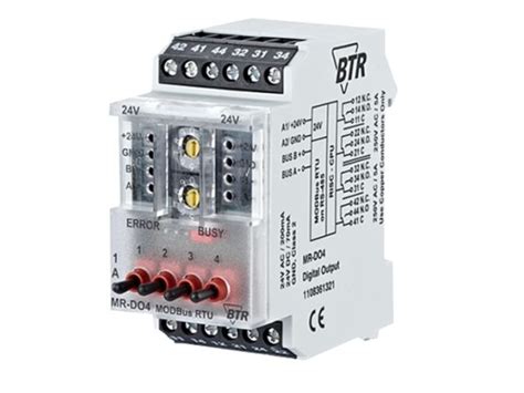 Module D Entr Es Sorties Modbus Sorties Digitales Bt Mr Do