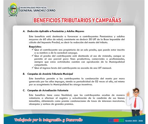 Cultura Tributaria Beneficios Tributarios Y Campa As Campa As