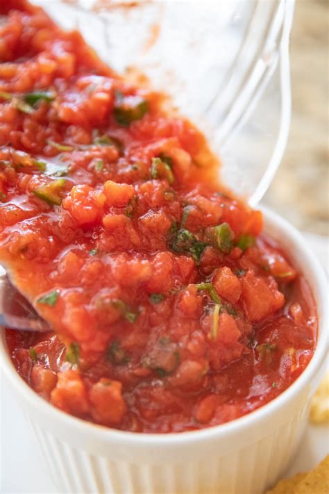 Homemade Salsa Recipe Lauren S Latest