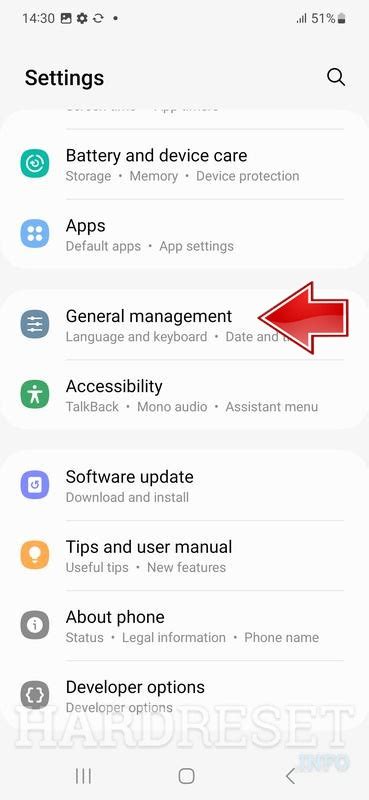 How To Reset Settings On Samsung Galaxy A G Hardreset Info