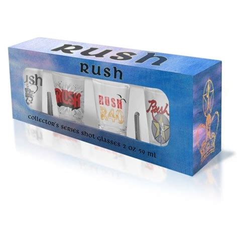 Rush Shot Glasses Rush Music Shot Glasses Beer Glasses Collection