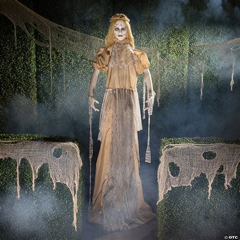 6 Animated Zombie Bride Halloween Decoration