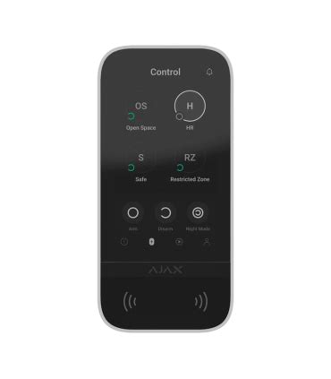 Keypad TouchScreen Ajax White