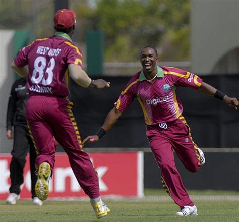 Darren Sammy And Dwayne Bravo Celebrate Espncricinfo