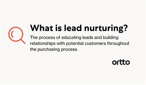 Lead Nurturing Best Practices Ortto