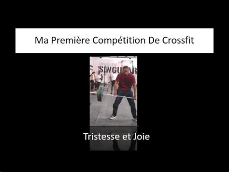 Ma Premi Re Comp Tition De Crossfit Youtube