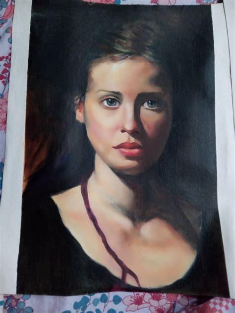 portrait in oil colors : r/oilpainting