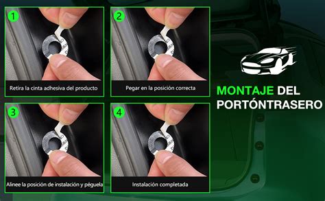 Pcs Almohadilla De Silicona Antigolpes Para Puerta De Coche