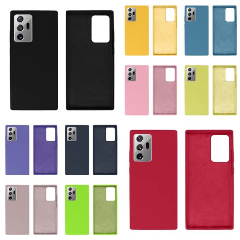 Capa Para Galaxy Note 20 Ultra Silicone Aveludado Qualidade Premium