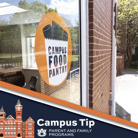 Campus Tip: Campus Food Pantry | Auburn Family Portal