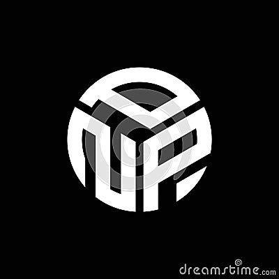 PNP Letter Logo Design On Black Background. PNP Creative Initials ...