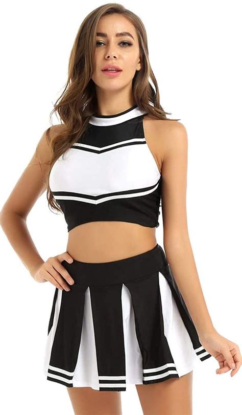 Damen Cheerleader Kost M Gr M Uniform Set Kaufland De