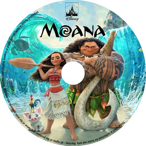 Moana 2016 R0 Cover label | DVD Covers | Cover Century | Over 1.000.000 Album Art covers for free