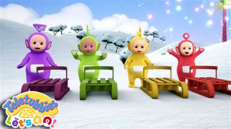 Teletubbies Super Fast Sledges Teletubbies Lets Go Winter