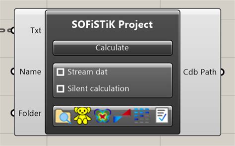 sofistik project sofistik rhinoceros interface