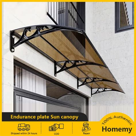 Heavy Duty Awning Canopy Roofing With Bracket Frame For Door And Window