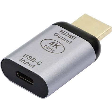 USB C Til HDMI Adapter 4K 60Hz USB Type C Hun Til HDMI Han Konverter