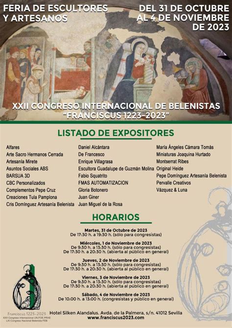 Lxi Congreso Nacional Belenista Y Xxii Internacional Feria De