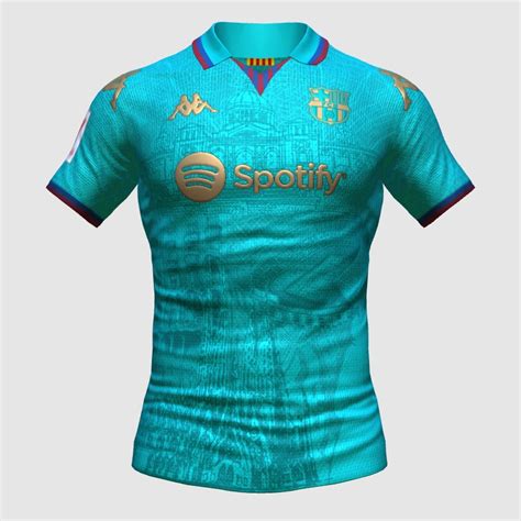 Kappa X Barcelona Away Concept Kit COMP FIFA Kit Creator Showcase