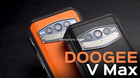 DOOGEE V Max Review - 22000mAh Monster Battery Rugged Phone